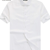 雅戈尔 免烫 男士短袖衬衫