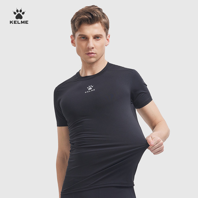 卡尔美 男款紧身运动T恤