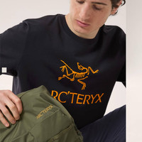 ARC'TERYX Arc'Word Logo男士透气柔软耐磨短袖T恤 Black II XL