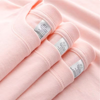 勋阳宇乐 重磅300克纯棉短袖T恤 粉色