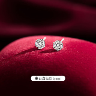  歌米诺 S925纯银 银耳钉