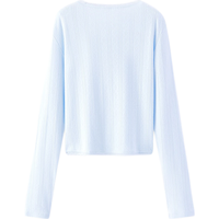  Semir/森马 提花刺绣 女士长袖T恤