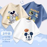  Disney/迪士尼 透气 儿童短袖T恤