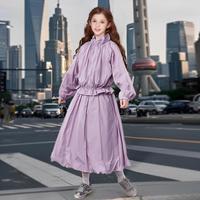 笛莎 女童25春秋中大童春秋装儿童套装两件套