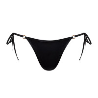绫 天生丝滑绫lingerie「片羽」凝脂™15D内裤女性感纯欲Black黑色-款式B L 「170cm-185cm」