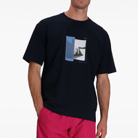 HUGO BOSS HugoBoss/雨果博斯男士休闲运动T恤印花圆领户外短袖春夏新款半袖