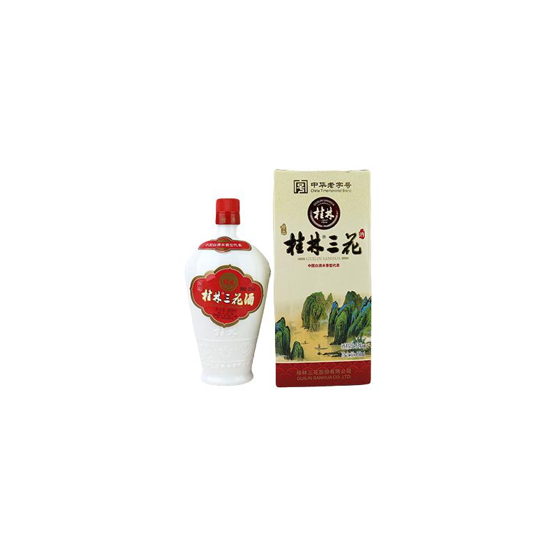 桂林 三花酒 52度 米香型白酒 450ml