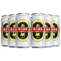 PEARL RIVER/珠江啤酒 12°P珠江啤酒 500mL 6罐 听装