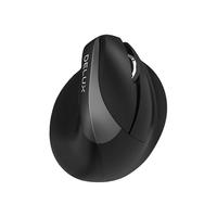 DeLUX 多彩 M618mini 2.4G蓝牙 双模无线鼠标 2400DPI RGB 经典黑
