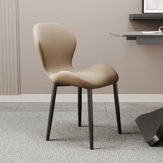 金格羽 轻奢餐椅家用餐厅椅子靠背椅餐桌椅 2把