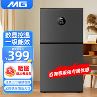 美即 小冰箱家用小型迷你冷藏冷冻两用出租房宿舍用双门节能 BCD-30B