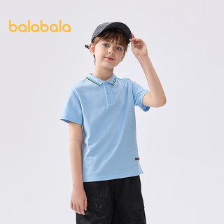  balabala/巴拉巴拉 凉感速干 儿童POLO衫