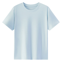  Semir/森马 基础百搭 女士短袖T恤 天空蓝81150