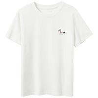  3COLOUR/三彩 小马刺绣 女士T恤