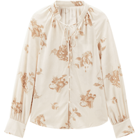  PEACEBIRD/太平鸟 立领系带 女士衬衫