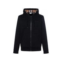  BURBERRY/博柏利 刺绣Logo 男士连帽卫衣
