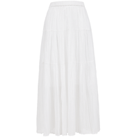  VERO MODA 微透松紧腰头 女士半身裙