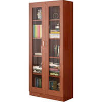  ZHONGWEI/中伟 MGZ-17 自由组合 木质书柜 玻璃门  5层