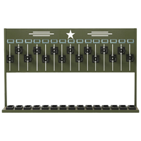  NG/奈高 移动性 重型工具车+四抽+一门+挂板+工具台+轮子+台钳  单面十五支 4层