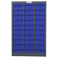  ZHONGWEI/中伟 LJG-1-30 30抽 零件柜  30抽蓝色无门 5层