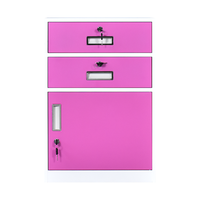  NG/奈高 带锁 文件矮柜 抽屉 锁  3层