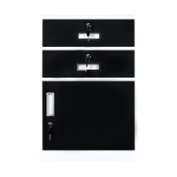  NG/奈高 带锁 文件柜 锁 抽屉  45*40*65 3层