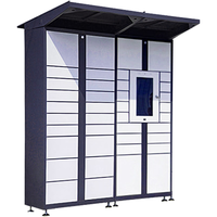  ZHONGWEI/中伟 wxkdg-111 联网 智能快递柜  智能快递柜一主一副 10层