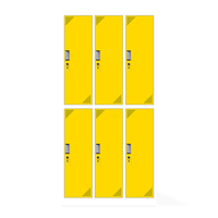  ZHONGWEI/中伟 GYG-22 拆装 更衣柜 锁  3层