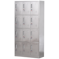  ZHONGWEI/中伟 GYG-21 304不锈钢 不锈钢更衣柜  十二门 2层