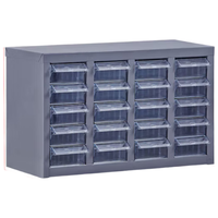  钱柜 透明PS内盒 零件盒  20抽透明PS内盒 5层