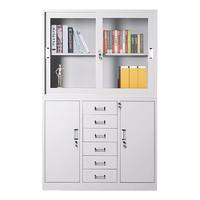  ZHONGWEI/中伟 SF-541541 钢制铁皮 文件柜  长1180mm;宽390mm;高1800mm 6层