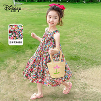迪士尼 无袖礼服 女童连衣裙