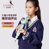 lovebird 相思鸟 儿童初学者白铜胶木葫芦丝 绿色（葫芦丝*1）