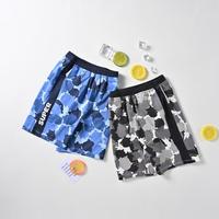 Pencil Club 夏季儿童中裤迷彩印花休闲裤运动裤