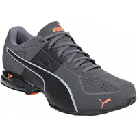 PUMA/彪马 缓冲透气 男士跑步鞋 Grey/Org