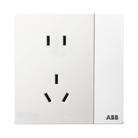  ABB 磨砂哑光 开关插座面板