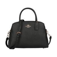 COACH 蔻驰 LILLIE系列 女士牛皮戴妃包 91146 IMBLK 黑色 中号