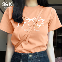 班尼路 100%纯棉短袖T恤女