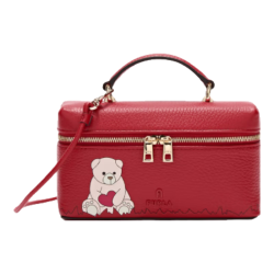 FURLA 小熊印花 女士斜挎包