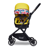 sleda 思倪哒 婴儿推车 波普黄