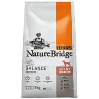 Nature Bridge 比瑞吉 优选系列 薏苡仁亚麻籽中大型犬成犬狗粮 12kg
