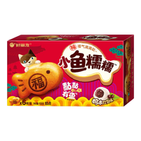 Orion 好丽友 小鱼糯糯 蛋糕 糯米红豆味 168g