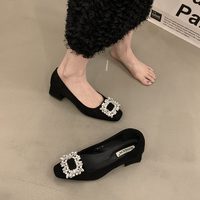 序佳 高级感 女士高跟鞋 35