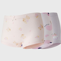  les enphants/丽婴房 抗菌 儿童内裤 100 cm 【100%棉】樱桃蛋糕-平角女童 【裆底10A抗菌】 3条