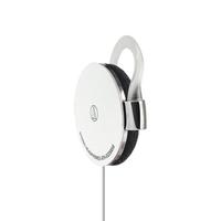 audio-technica 铁三角 EQ300iS 通话版 压耳式挂耳式有线耳机 白色 3.5mm