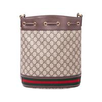 GUCCI 古驰 OPHIDIA系列 女士单肩水桶包 540457 96I3T 8745 TU 乌木色