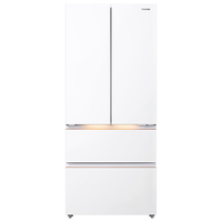 东芝 大白梨系列 GR-RF528WI-PM1 双系统 法式多门冰箱  总容积502L;冷藏325L;冷冻177L 白色系
