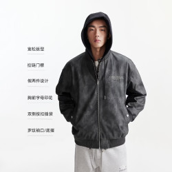 杰克琼斯 复古休闲 男士夹克外套 M