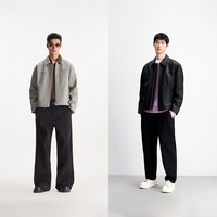  JACK&JONES/杰克琼斯 真皮 男士皮夹克