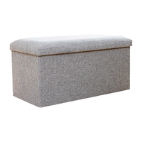 Youna 友纳 收纳凳 25*25*25cm 灰色